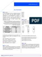 Questions - Quimica - Solucoes - Unidades de Concentracao e Densidade