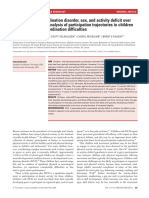 6.cairney2010 - Developmental Coordination Disorder, Sex, and Activity Deficit Over Time - A Longitudinal Analysis of Participation Trajectories in Children With and Without Coordination Difficulties