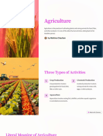 Agriculture