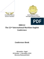 The 22nd International Maritime English Conference