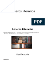 Géneros Literarios