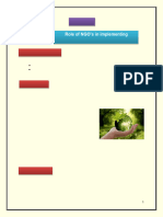 Role of NGO’s in Implementing Environmental Laws