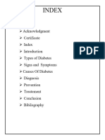 Diabetes Mellitus Project