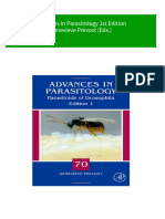 Advances in Parasitology 1st Edition Genevieve Prevost (Eds.) All Chapter Instant Download