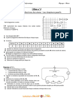 Série d'exercices N°4 - Sciences physiques Répartition des électrons d’un atome – Les récepteurs passifs - 2ème Informatique (2011-2012) Mr Adam Bouali