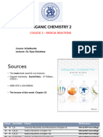 COLLEGE 3 - Radical Reactions