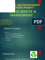 Solid Waste and Management Final