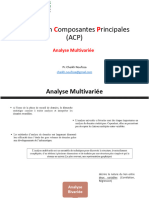 Analyse en Composantes Principales (ACP)