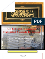 Week-2 Introduction and Manufacture of Ordinary Portland Cement