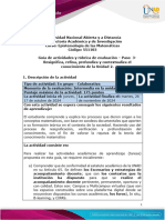 Guía de Actividades y Rúbrica de Evaluación - Unidad 2 - Paso 3 - Resignifica, Refina, Profundiza y Contextualiza El Conocimiento de La Unidad 2