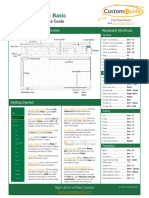 Excel 2021 Basic Quick Reference