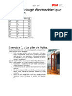 TD - Stockage Électrochimique