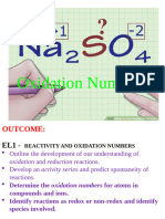 2 - Oxidation Numbers