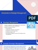 Lesson 3 What Is Strategic Management