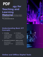 Technology For Teaching and Learning Material