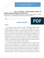 (TDAH) Em Adultos, Novas Estratégias de Tratamento