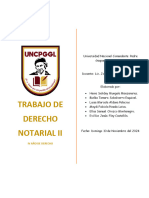 Derecho Notarial II