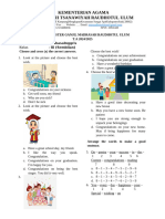 Soal Bahasa Inggris Kls III