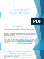 Physics STD XI Optics