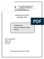 2024 Mankweng Imperfect Market Test Grade 12.