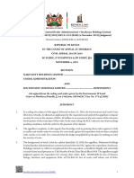 Nakumatt Holdings Limited (Under Administration) v Southcoast Holdings Limited (Civil Appeal 104of2019) 2022KECA1223(KLR) (4November2022) (Judgment) copy