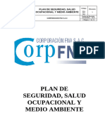 Plan SSOMA CORPORACION FNA SAC 2023 - LA MOLINA