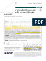 A Novel Nanoemulsion-Based Microalgal