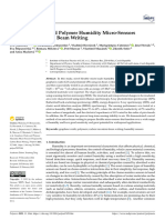 Graphene Oxide and Polymer Humidity Micro-Sensors