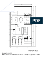 Plano de 10x20 Metros (Primer Piso)