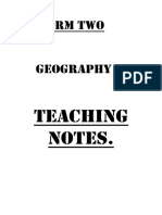 Form 2 Geography Notes