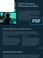Olist E Commerce Performance Analysis Presentation