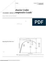 08 - Mechanical Behavior Under Tensile and Compressive Loads