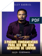 Ebook 3 Passos Fundamentais para Ser Um Bom Ministro de Louvor - Wesley Gab - 20240302 - 060118 - 0000