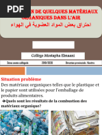 Combustion Des Materiaux Organiques Dans L Air Cours PPT 4