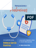 Post para Instagram Dia Del Medico 3D Azul PDF