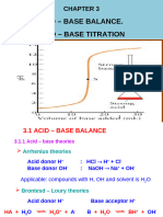 Chapter 3-Acid - Base Balance and Titration