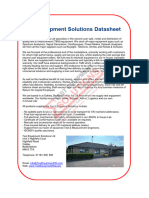 Audio Precision System 1 Datasheet