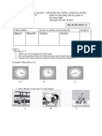 Pet 3. Test 3