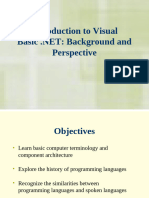 JK VB NET 1 Introduction To Visual Basic NET Background and Perspective