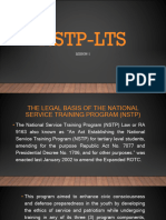 NSTP-LTS: Lesson-1