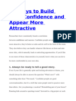 Look Confident and Attractive