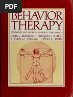 Behavior Therapy