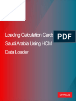 Loading SA Calculation Cards Using HCM Data Loader