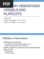 Lecture 33 Hemostasis 2023 Course Upload - Tagged