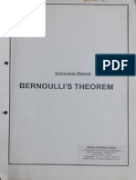 Bernoulli's Theorm Manual