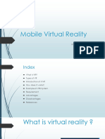 Mobile Virtual Reality