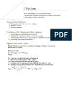 AFM476 - Risk and Real Options