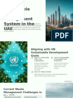 Sustainable Waste Management System in The UAE