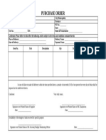 Annex 15 - Purchase Order