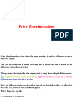 Discriminating Monopoly or Price Discrimination-Class Lecture